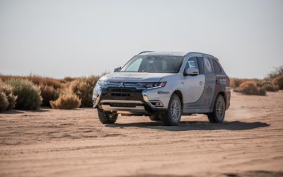 Mitsubishi Motors North America, Inc. supports Team Record the Journey in the 2020 Rebelle Rally.