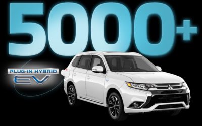 L’OUTLANDER PHEV ÉTABLIT UN RECORD CANADIEN AVEC PLUS DE 5000 VÉHICULES VENDUS