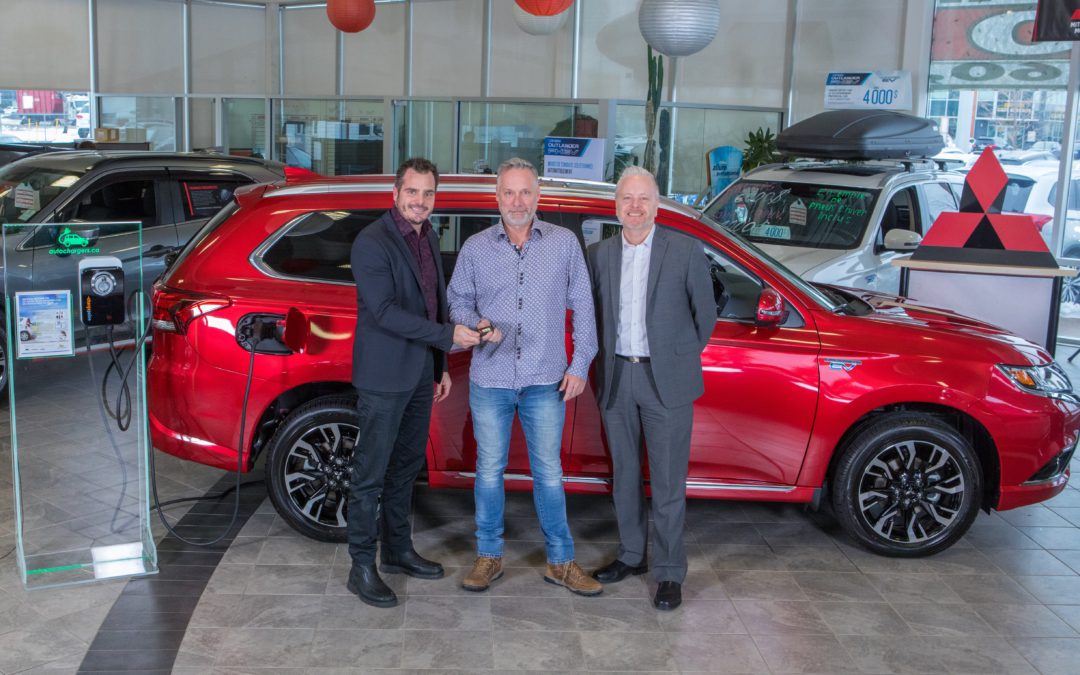 Mr. Serge McGraw from Québec helped Mitsubishi Outlander PHEV set a 5,000+ record