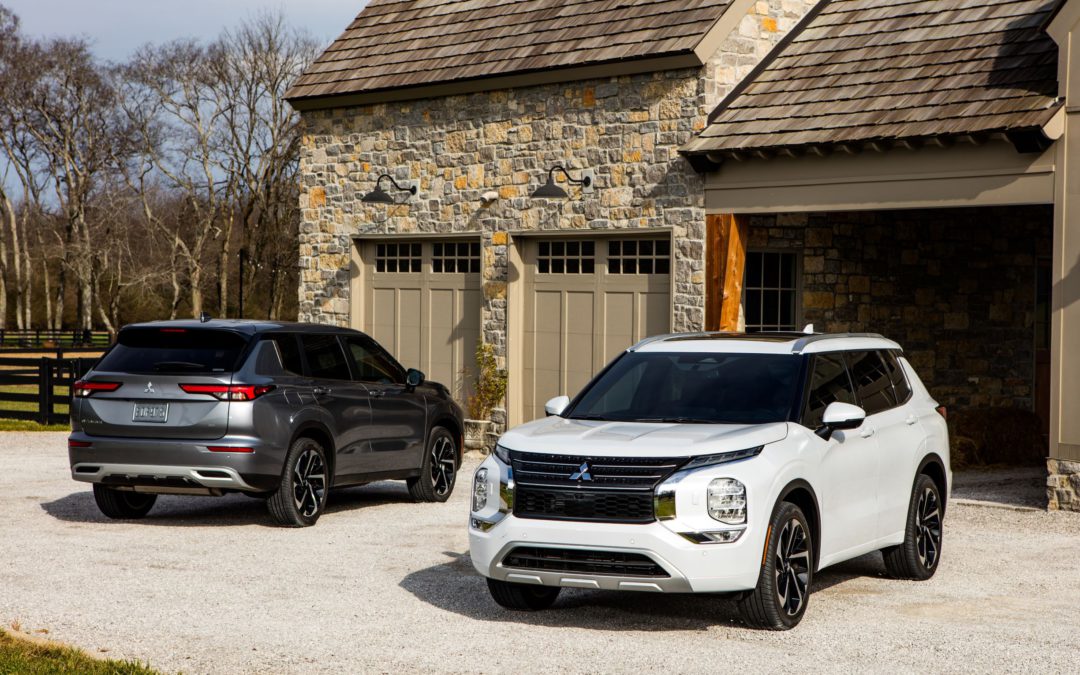 All-New 2022 Mitsubishi Outlander Awarded Highest Safety Rating by IIHS