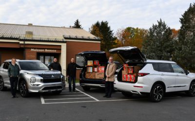 Beauce Mitsubishi and Moisson (Food Bank) Beauce